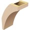 Ekena Millwork 5-inch W x 8-inch D x 12-inch H Thorton Rough Cedar Woodgrain TimberThane Knee Brace, Primed BRCUR05X08X12THRRCPR - alternate 2